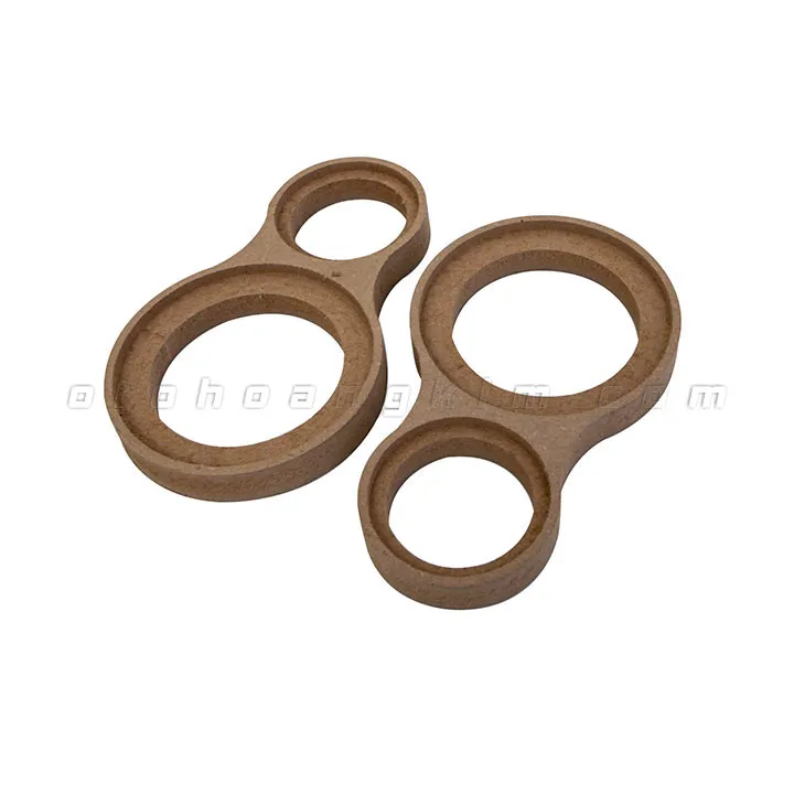 Khuôn đệm loa bằng gỗ liền 2 + 4 inch - Ảnh 4