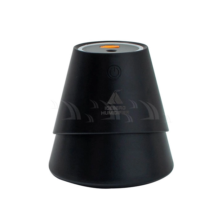 Máy phun tinh dầu Iceberg humidifier đen - Ảnh 1