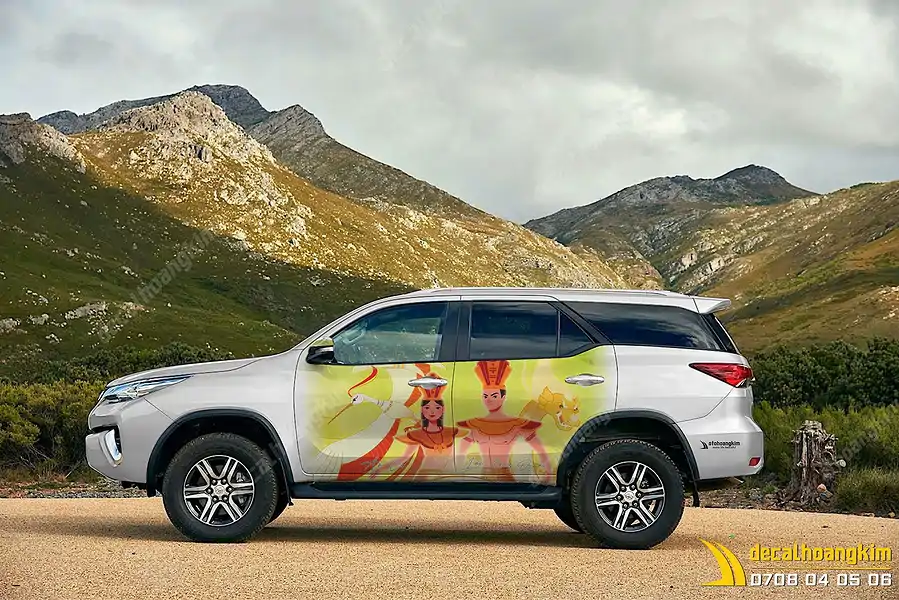 Tem Xe Toyota Fortuner - TFO116 - Ảnh 1