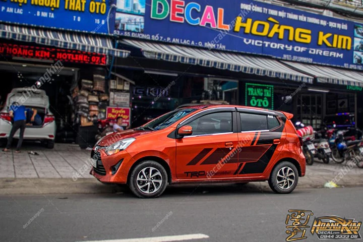 Tem Xe Toyota Wigo - TWI013 - Ảnh 1