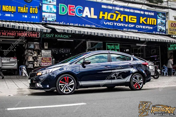 Tem Xe Kia Cerato - KCE014 - Ảnh 1