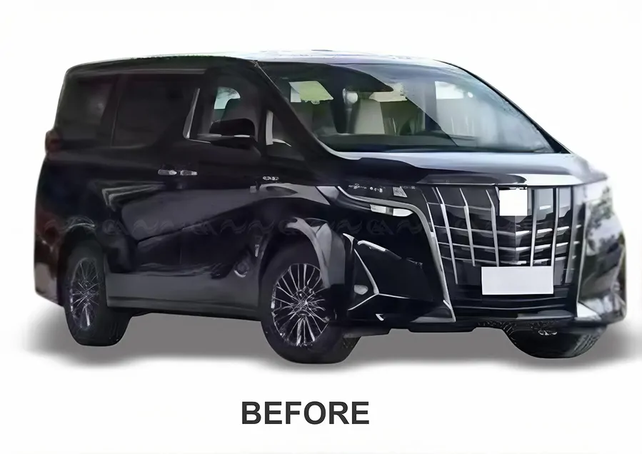  Body Kit Alphard 2018 Up Lexus LM    - Ảnh 2