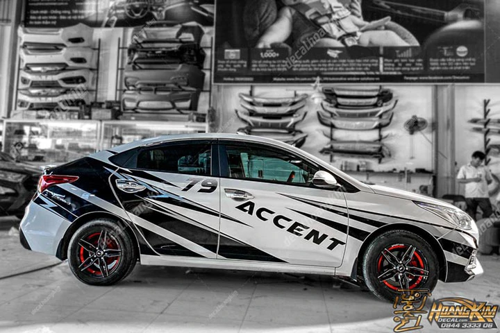 Tem Xe Hyundai Accent - HAC018 - Ảnh 1
