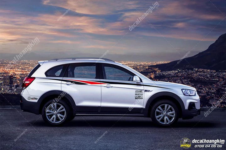 Tem Xe Chevrolet Captiva - CCA019 - Ảnh 1