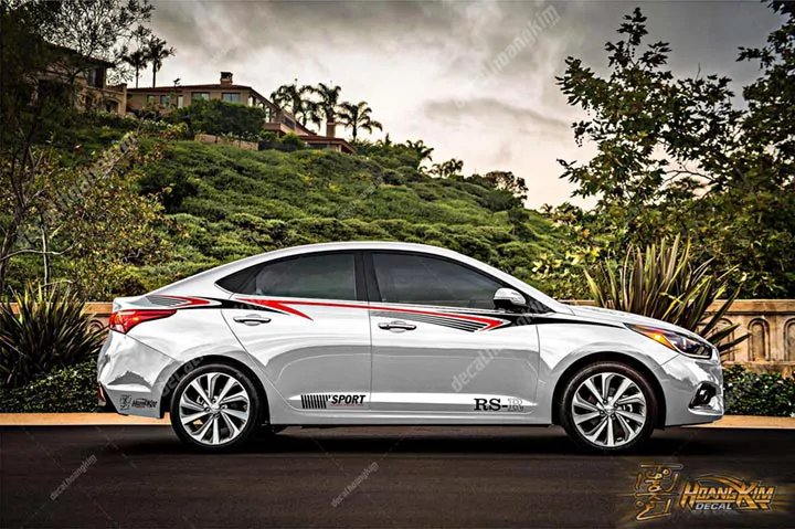 Tem Xe Hyundai Accent - HAC006 - Ảnh 1
