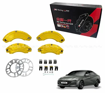 Ốp má phanh HQ Racing Elantra 2023 vàng