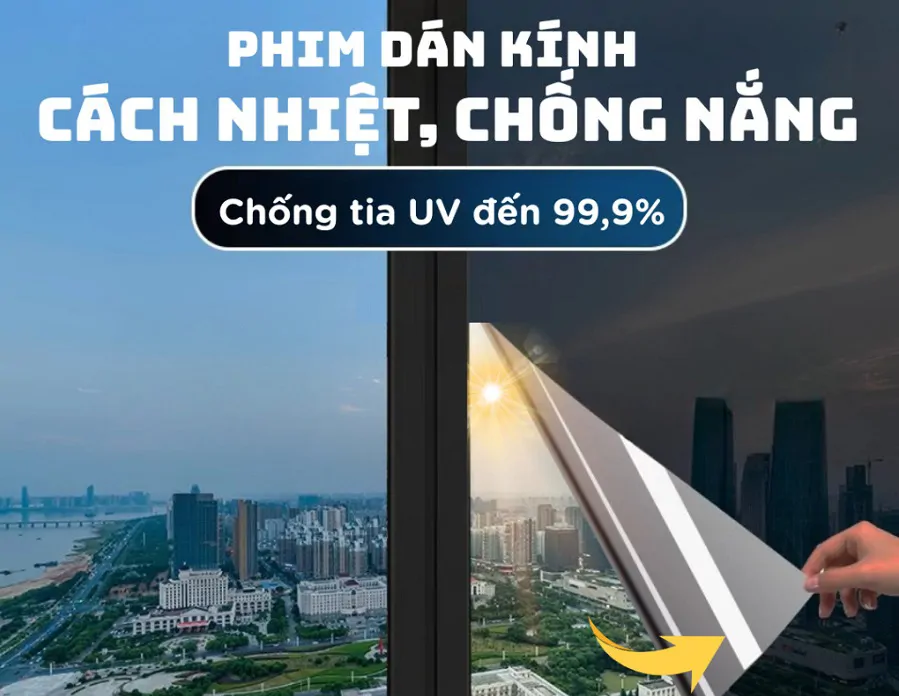 Dán Phim Cách Nhiệt Nhà Kính - Ảnh 2