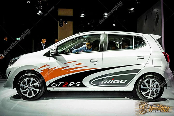 Tem Xe Toyota Wigo - TWI005 - Ảnh 1