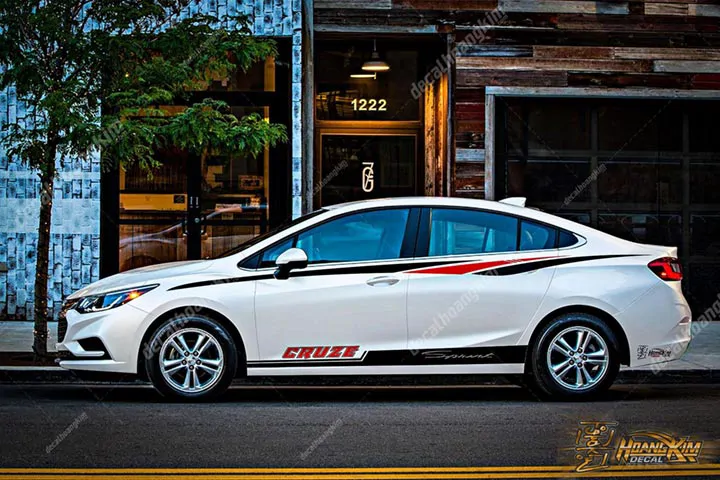 Tem Xe Chevrolet Cruze - CCR007 - Ảnh 1