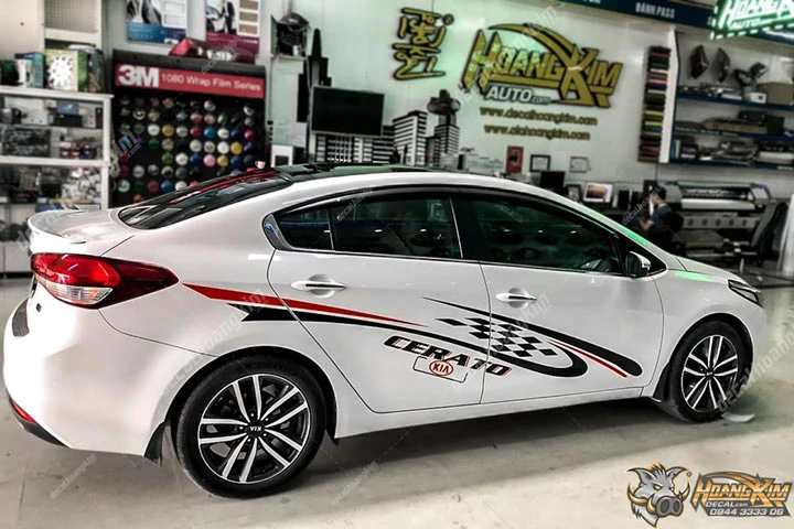 Tem Xe Kia Cerato - KCE026 - Ảnh 1