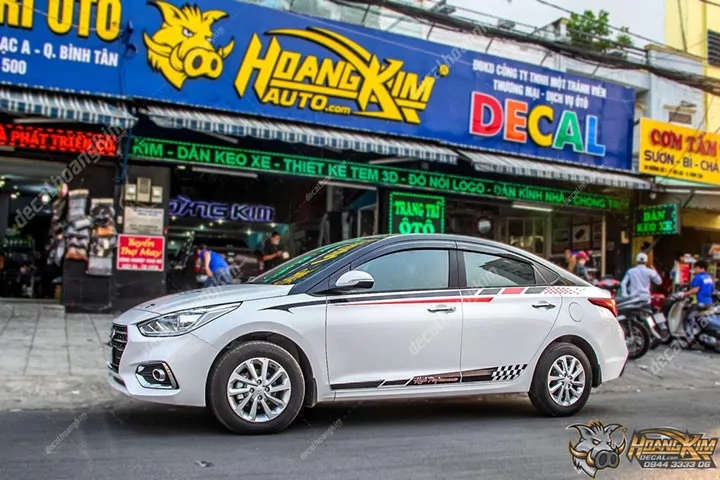 Tem Xe Hyundai Accent - HAC021 - Ảnh 1