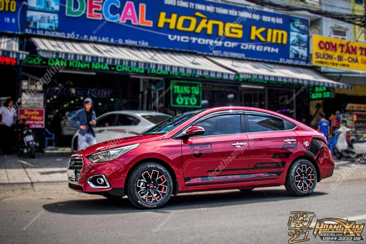 Tem Xe Hyundai Accent - HAC017 - Ảnh 1