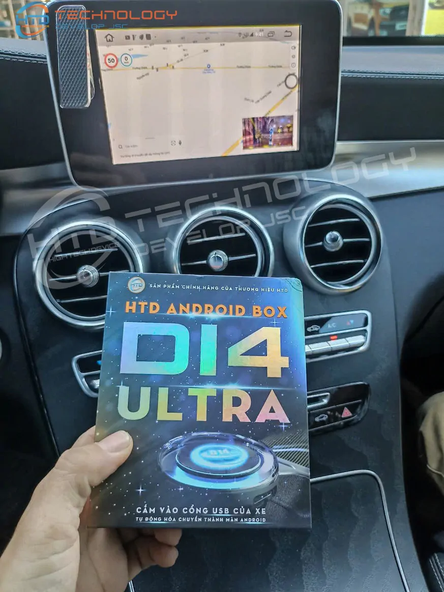 Android box HTD D14 Ultra cho Mercedes GLC 200 2019 - Ảnh 8