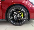 Ốp má phanh HQ Racing Accent 2024 xanh chuối - ảnh 4
