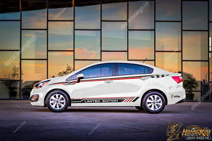 Tem Xe Kia Rio - KRI004 - Ảnh 1