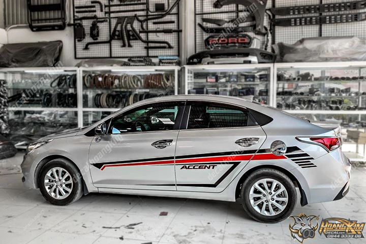 Tem Xe Hyundai Accent - HAC020 - Ảnh 1
