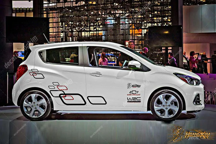 Tem Xe Chevrolet Spark - CSP005 - Ảnh 1