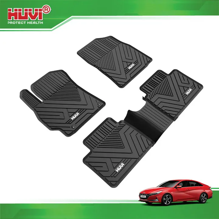 Thảm Lót Sàn Huvi Hyundai Elantra 2023 2D - Ảnh 2