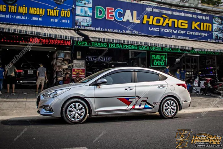 Tem Xe Hyundai Accent - HAC012 - Ảnh 1