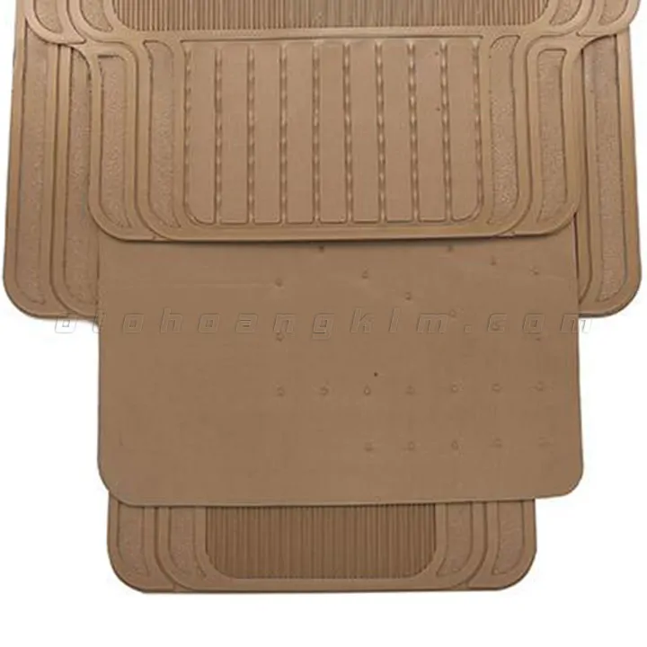 Thảm thông dụng 4 chỗ mỏng kem - Ảnh 2