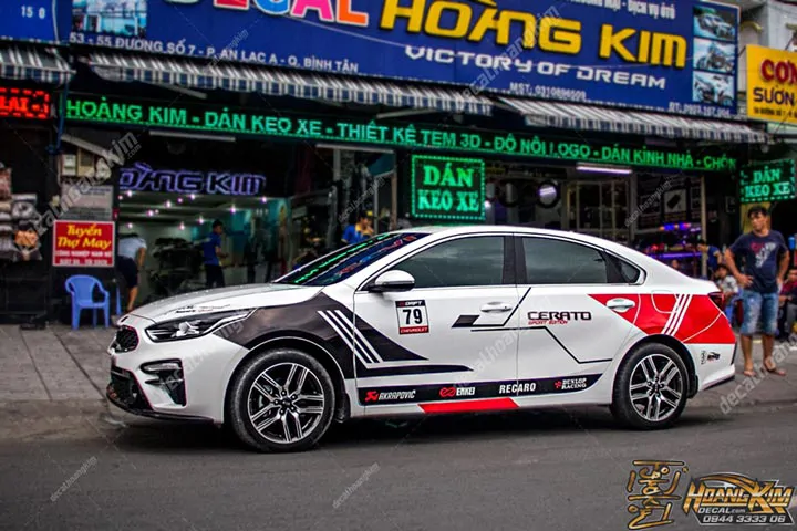 Tem Xe Kia Cerato - KCE020 - Ảnh 1