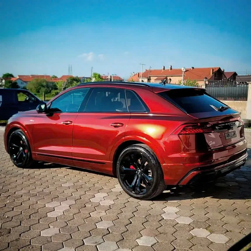 Decal Teckwrap Supreme Red GAL26-HD  - Ảnh 3
