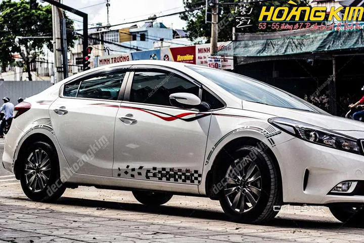 Tem Xe Kia Cerato - KCE001 - Ảnh 1