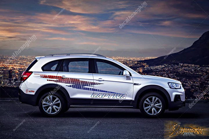 Tem Xe Chevrolet Captiva - CCA011 - Ảnh 1