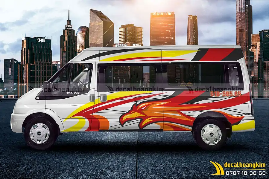 Tem Xe Ford Transit - FTS123 - Ảnh 1