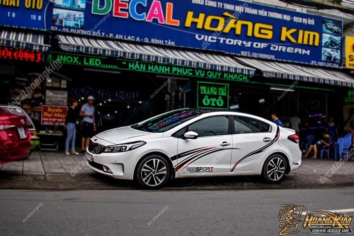 Tem Xe Kia Cerato - KCE019 - Ảnh 1