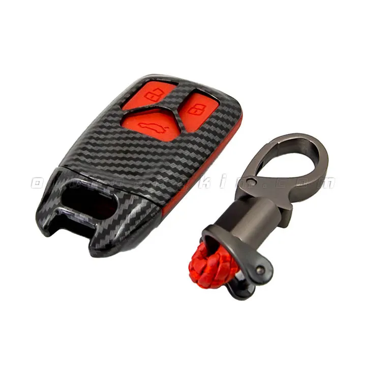 Bao móc khóa cacbon Audi - Ảnh 2
