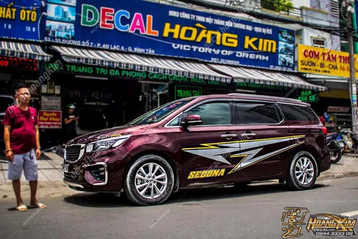 Tem Xe Kia Sedona - KIS001 - Ảnh 1