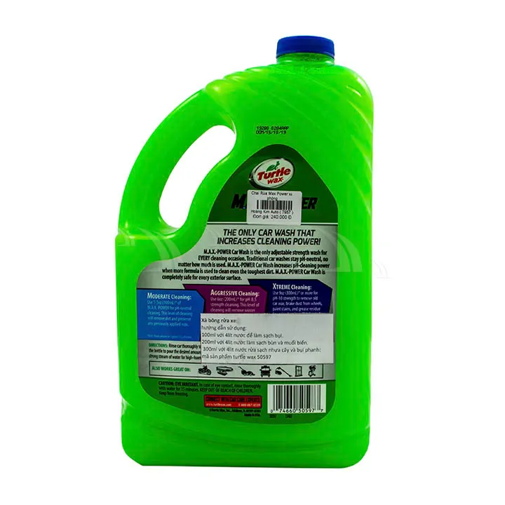 Dung dịch vệ sinh Turtle Max Power xà phòng - Ảnh 3