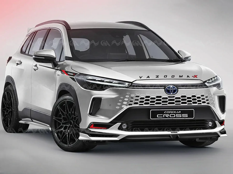 Body kit Corolla Cross 2024 mẫu Vazooma-X - Ảnh 1