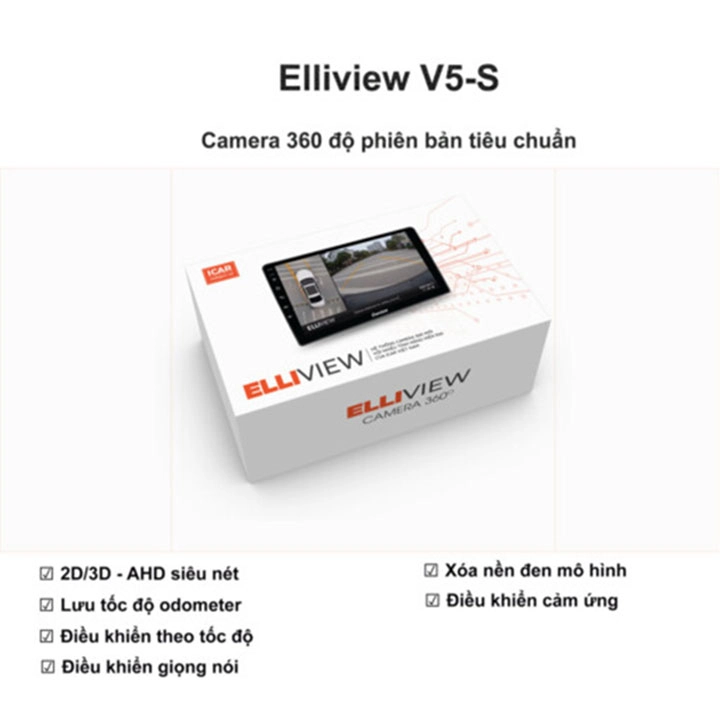 Camera 360 độ Elliview V5 bản S - Ảnh 1