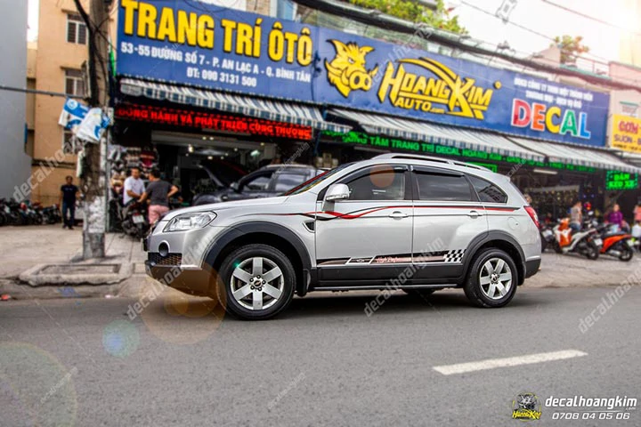 Tem Xe Chevrolet Captiva - CCA012 - Ảnh 1