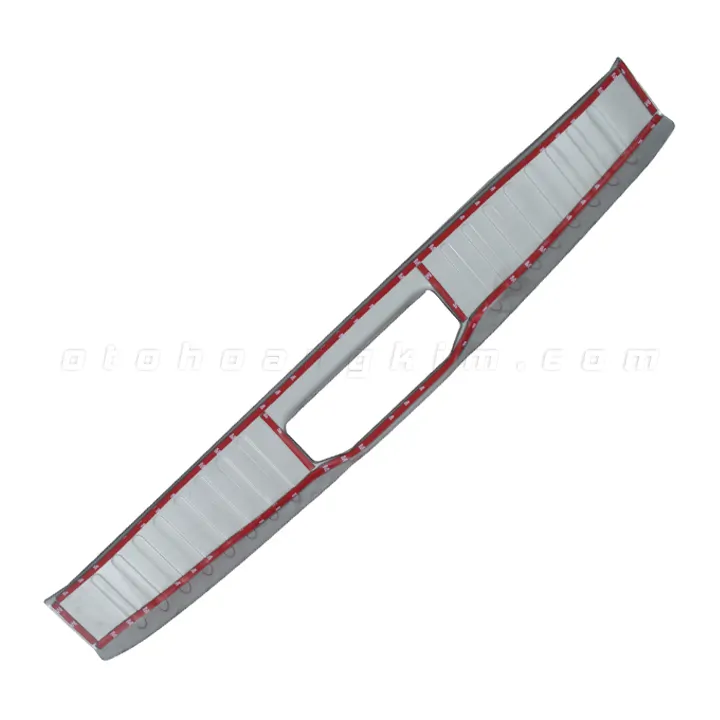 Chống trầy cốp nhựa Toyota Rush [2018-2021] inox - Ảnh 3