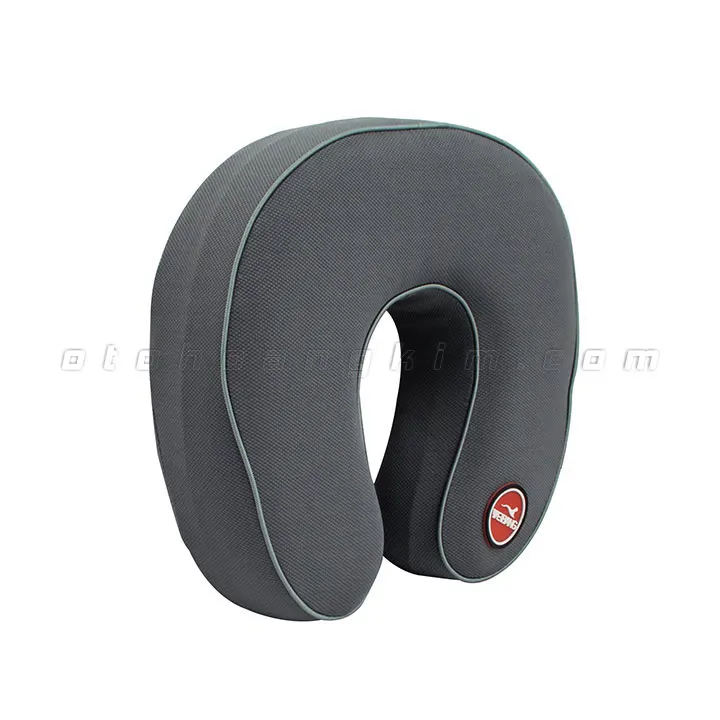 Gối cổ GC04 cao su non chữ U xám - Ảnh 3