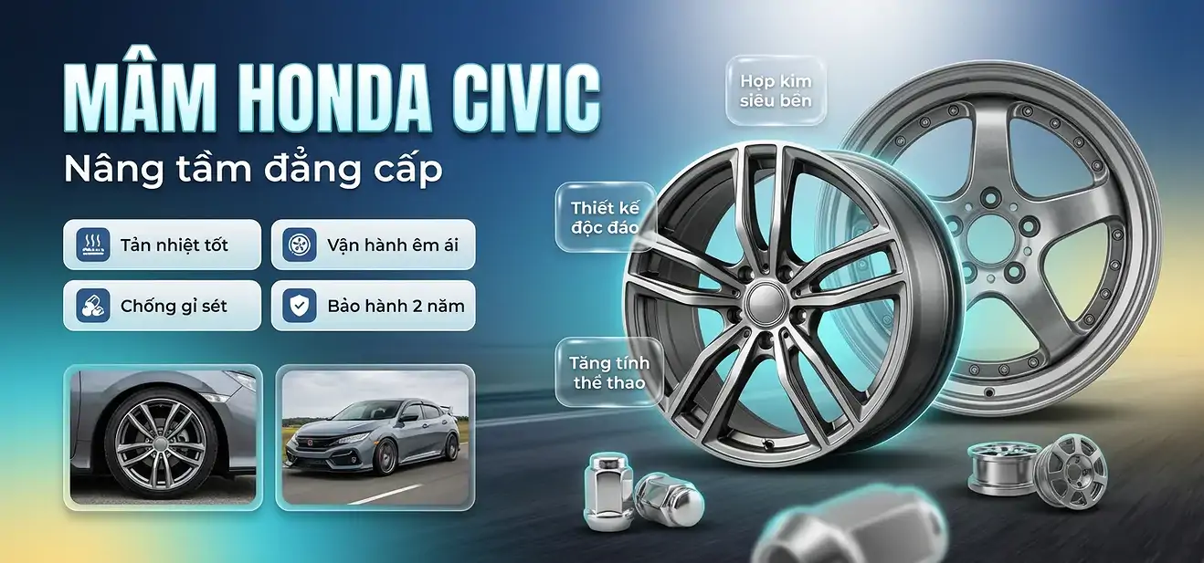 Mâm Honda Civic