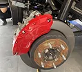 Ốp má phanh HQ Racing Cross đỏ - ảnh 3