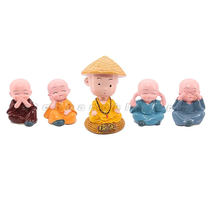 Bộ tượng 5 chú tiểu - Ảnh 2