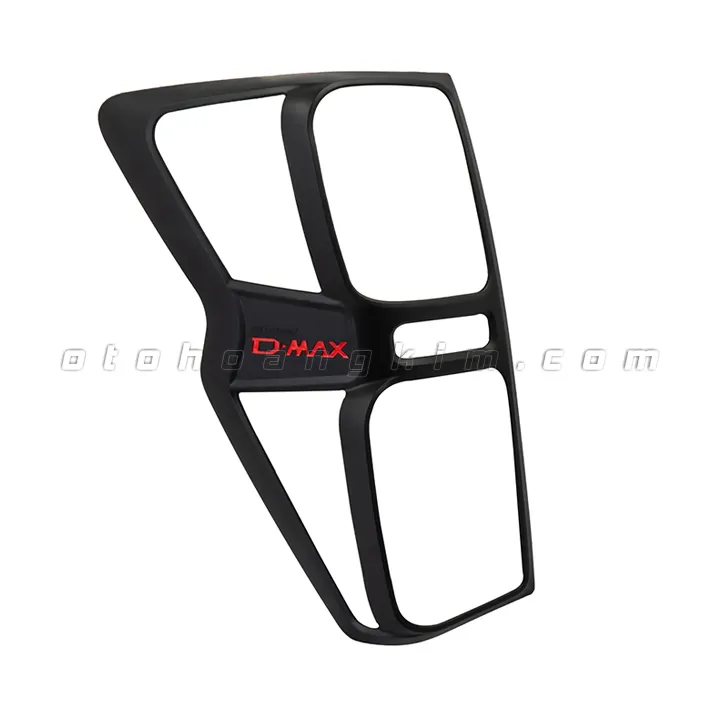 Viền đèn sau Isuzu Dmax 2022 đen - Ảnh 2