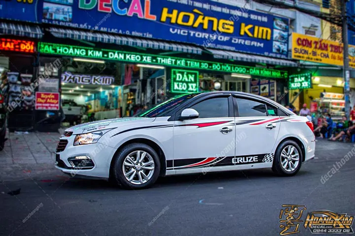 Tem Xe Chevrolet Cruze - CCR011 - Ảnh 1