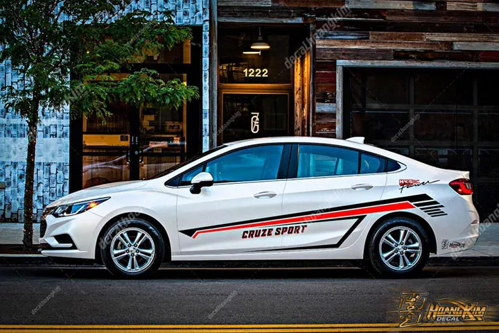 Tem Xe Chevrolet Cruze - CCR015 - Ảnh 1