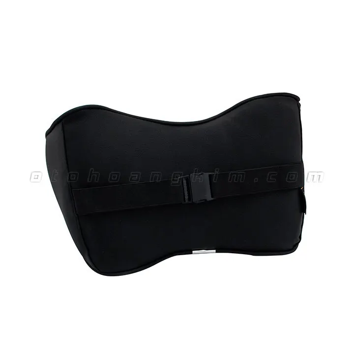 Gối cổ GC02 cao su non khúc xương nhỏ đỏ - Ảnh 3