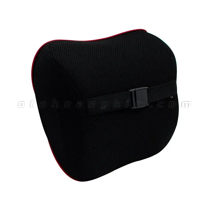 Gối cổ GC01 cao su non nhỏ đen - Ảnh 2