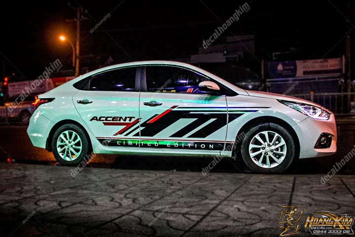 Tem Xe Hyundai Accent - HAC016 - Ảnh 1