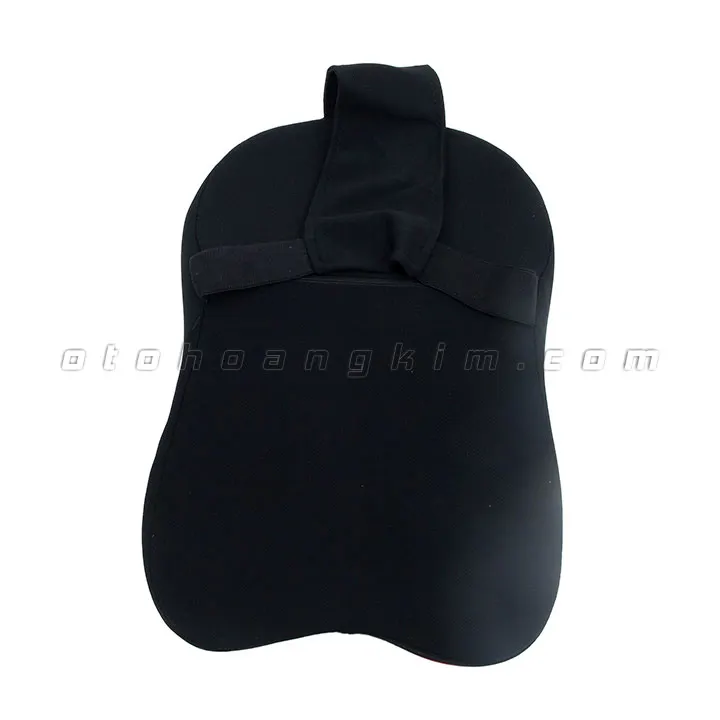 Gối cổ GC08 cao su non lớn đen - Ảnh 2