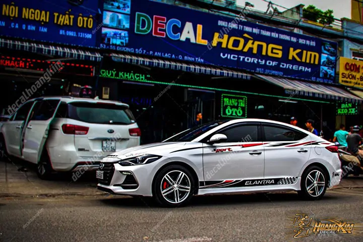 Tem Xe Hyundai Elantra - HEL015 - Ảnh 1