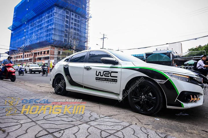 Tem Xe Honda Civic - HCV005 - Ảnh 1